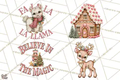 Heartwarming Holiday Clipart | Christmas PNG Files Product Image 1