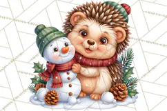 Let It Snow Christmas Winter Clipart PNG Product Image 3