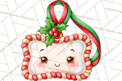 Christmas School Supplies & Teacher Clipart Product Image 3