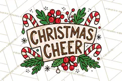 Cozy Christmas Clipart PNG, Cute Holiday Christmas Designs Product Image 2