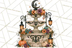 Vintage Halloween Places PNG, Halloween Magic Clipart Product Image 3