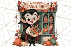 Vintage Halloween Scenes PNG, Halloween Magic Clipart Product Image 3