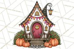 Monster Munchkins Halloween Buildings PNG Product Image 4