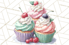 Cute Birthday Party Clipart PNG | Birthday Cake Graphics Product Image 3
