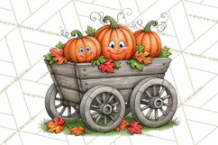 Halloween Farmhouse Buildings Clipart, Halloween Farmhouse Product Image 4