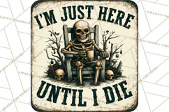Dark Humor Vintage Metal Signs Clipart Product Image 4
