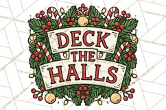 Cozy Christmas Clipart PNG, Cute Holiday Christmas Designs Product Image 3