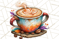 North Pole Coffee Christmas Cafe PNG Clipart Product Image 4