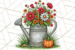 Halloween Farmhouse Buildings Clipart, Halloween Farmhouse Product Image 5