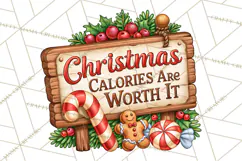 Candy Cane Lane Vintage Christmas Quote Signs Product Image 5