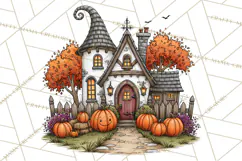 Monster Munchkins Halloween Buildings PNG Product Image 5
