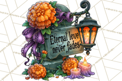Day Of The Dead Gothic PNG Clipart Product Image 5