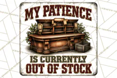 Rustic Sarcastic Quotes PNG | Vintage Funny Signs Clipart Product Image 5