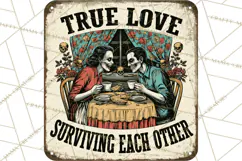 Dark Humor Vintage Metal Signs Clipart Product Image 2