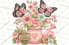 Friendship Butterfly Clipart PNG | Inspirational Quotes Product Image 2