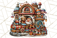 North Pole Coffee Christmas Cafe PNG Clipart Product Image 2