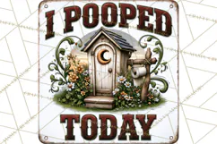 Rustic Sarcastic Quotes PNG | Vintage Funny Signs Clipart Product Image 2