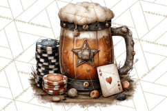 Old Saloon Western Alcohol Clipart PNG Product Image 5