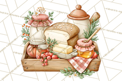 Cottage Pantry Farmhouse Kitchen Clipart PNG Product Image 3