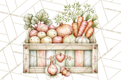 Cottage Pantry Farmhouse Kitchen Clipart PNG Product Image 5