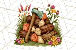 Prairie Homestead Rustic PNG Artwork Product Image 2