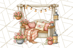Cottage Pantry Farmhouse Kitchen Clipart PNG Product Image 4