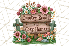 Prairie Homestead Rustic PNG Artwork Product Image 2