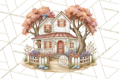 Cottage Pantry Farmhouse Kitchen Clipart PNG Product Image 3