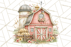 Cottage Pantry Farmhouse Kitchen Clipart PNG Product Image 5