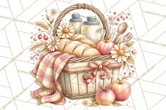 Cottage Pantry Farmhouse Kitchen Clipart PNG Product Image 3