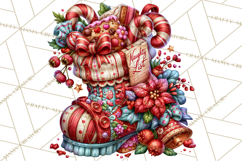 Naughty Santa Christmas Clipart PNG Product Image 2