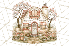 Cottage Pantry Farmhouse Kitchen Clipart PNG Product Image 3