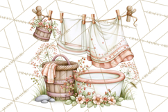 Cottage Pantry Farmhouse Kitchen Clipart PNG Product Image 4