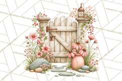 Cottage Pantry Farmhouse Kitchen Clipart PNG Product Image 2