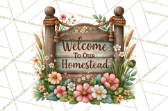 Prairie Homestead Rustic PNG Artwork Product Image 5