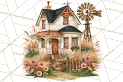 Prairie Homestead Rustic PNG Artwork Product Image 2