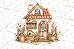 Cottage Pantry Farmhouse Kitchen Clipart PNG Product Image 3