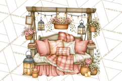 Cottage Pantry Farmhouse Kitchen Clipart PNG Product Image 4
