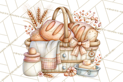 Cottage Pantry Farmhouse Kitchen Clipart PNG Product Image 5
