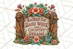 Prairie Homestead Rustic PNG Artwork Product Image 4