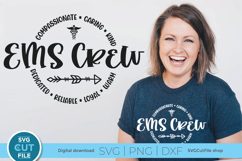 EMS Crew svg - an Emergency Services svg for crafters Product Image 1