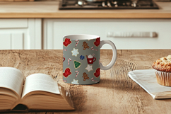 6 Christmas Seamless Patterns | digital paper | tumblers Product Image 6