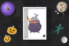 24 HALLOWEEN stickers EPS / PNG / JPG Product Image 5