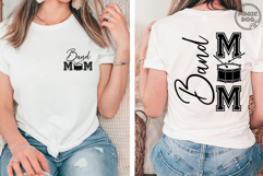 Band Mom Marching Band|Drumline Mom|School Spirit Mom SVG Product Image 5
