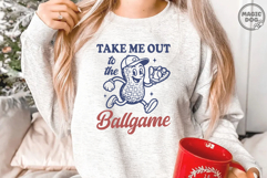 Take Me Out To The Ballgame|Baseball Game Day|Sport Baseball Product Image 5