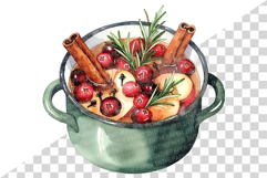 Apple Dessert PNG | Watercolor apple pie cake pastry sweet Product Image 5