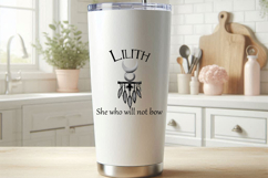 Lilith She Who Will Not Bow witchy Dark Feminine Gothic Product Image 5
