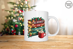 All Booked for Christmas|Cozy Book Lover|Christmas Teacher Product Image 5