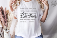 Christmas Words|Minimal Christmas Quote|Santa Pine Gifts Product Image 5