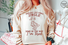 Christmas Goose Probably Just Gonna Jingle Some of the Way Product Image 5